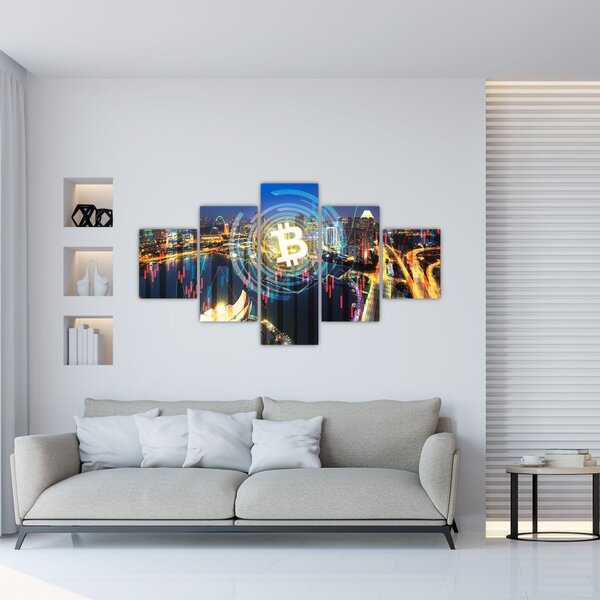 Obraz - Miasto Inwestycji (125x70 cm)