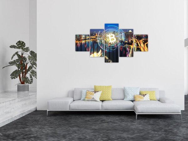 Obraz - Miasto Inwestycji (125x70 cm)