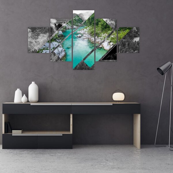 Obraz - Dzika przyroda (125x70 cm)