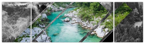 Obraz - Dzika przyroda (170x50 cm)