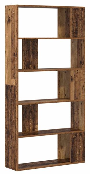 Szafka na książki stare drewno 80 x 24 x 159 cm