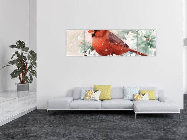 Obraz - Kardynał (170x50 cm)