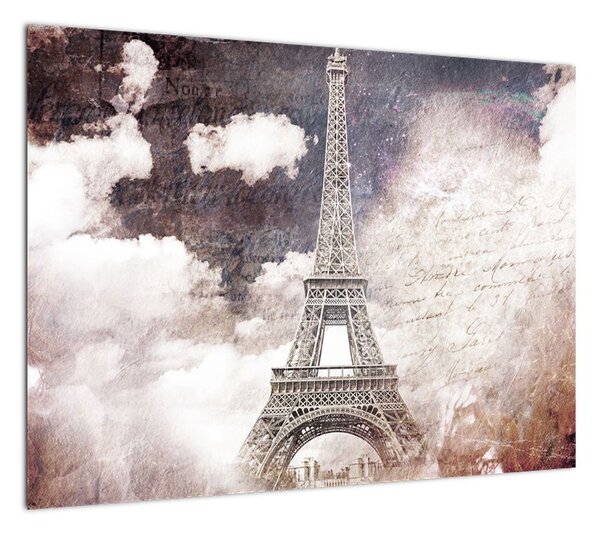Obraz - Wieża Eiffla, Paryż, Francja (70x50 cm)