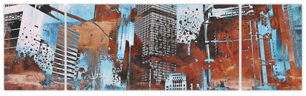 Obraz - Wieżowce (170x50 cm)