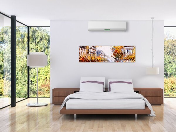 Obraz - Ulica w Paryżu (170x50 cm)