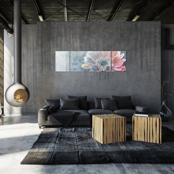 Obraz - Zimowy kwiat (170x50 cm)
