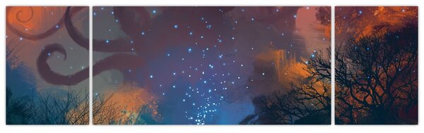 Obraz - Czarujący czarodziej (170x50 cm)