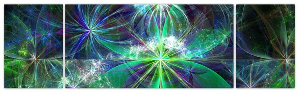 Obraz - Abstrakcyjne kształty geometryczne (170x50 cm)