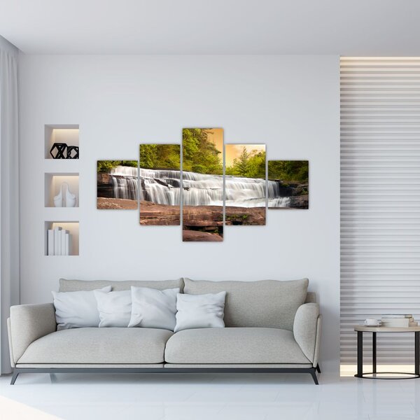 Obraz wodospadu (125x70 cm)