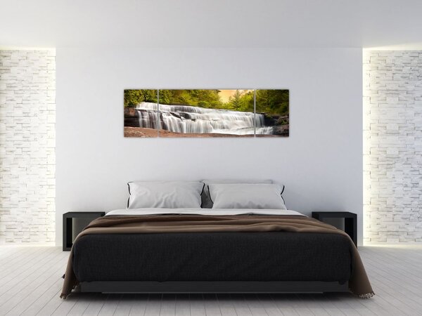 Obraz wodospadu (170x50 cm)