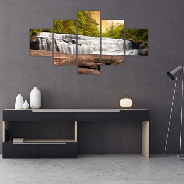 Obraz wodospadu (125x70 cm)