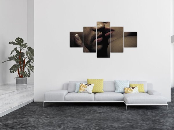 Obraz - Pocałunek (125x70 cm)