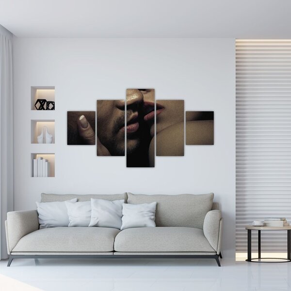 Obraz - Pocałunek (125x70 cm)