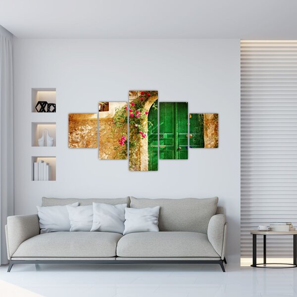 Obraz starych drzwi (125x70 cm)