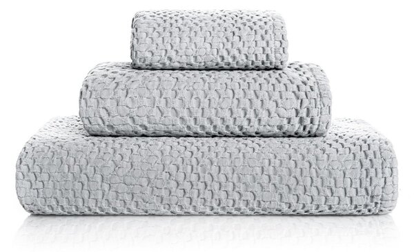 Ręcznik bawełniany Bricini Be Vegan Silver