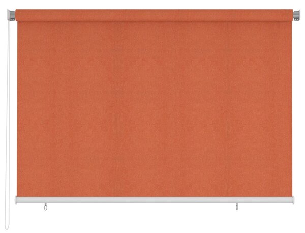 Roleta zewnętrzna, 220x140 cm, pomarańczowa