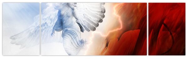 Obraz - Dobro i zło (170x50 cm)