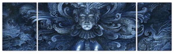 Obraz - Ciemny barok (170x50 cm)