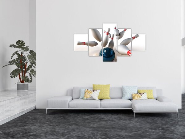 Obraz - Kręgle (125x70 cm)