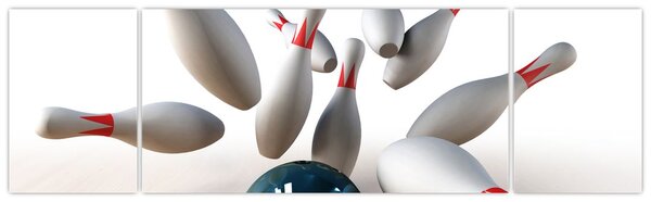 Obraz - Kręgle (170x50 cm)