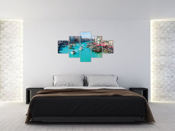 Obraz - Canal Grande, Wenecja, Włochy (125x70 cm)