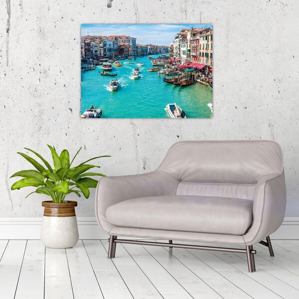 Obraz - Canal Grande, Wenecja, Włochy (70x50 cm)