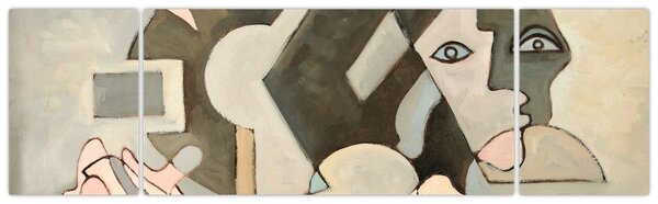 Obraz - Kubizm (170x50 cm)