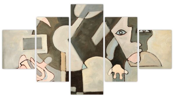 Obraz - Kubizm (125x70 cm)