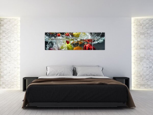 Obraz - Owoce (170x50 cm)