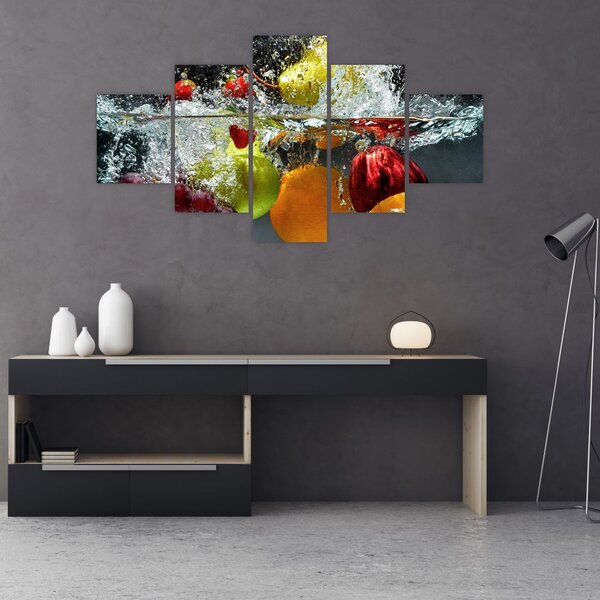Obraz - Owoce (125x70 cm)