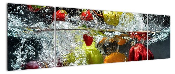 Obraz - Owoce (170x50 cm)