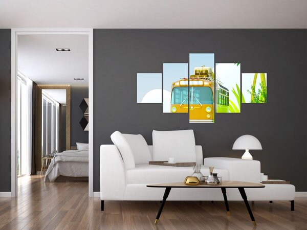 Obraz - Podróż do tropików (125x70 cm)