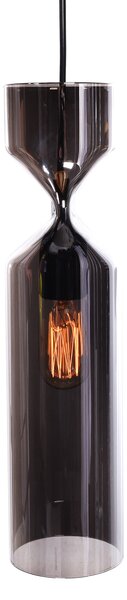 NOWOCZESNA LAMPA WISZĄCA SZKLANA SZARA VARIUS