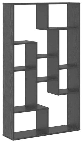 Szafka na książki czarny dąb 72 x 20 x 102,5 cm