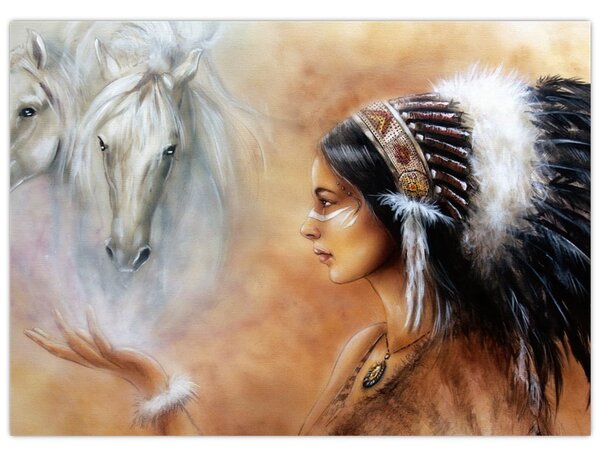 Obraz - Czary Indian (70x50 cm)