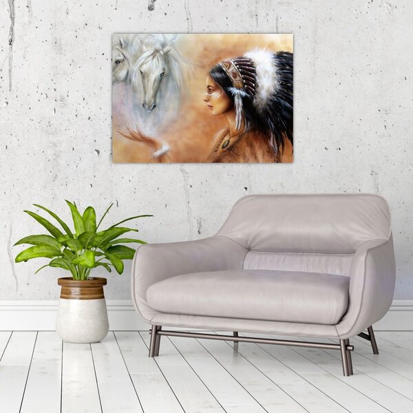 Obraz - Czary Indian (70x50 cm)