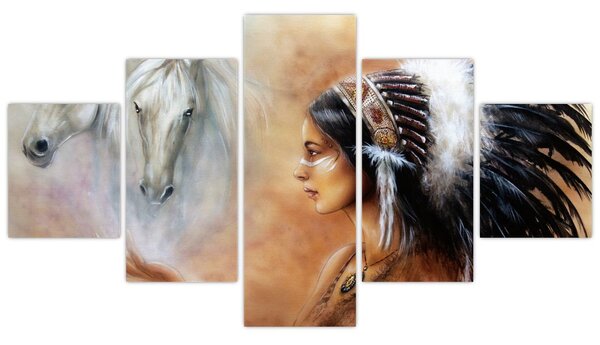 Obraz - Czary Indian (125x70 cm)