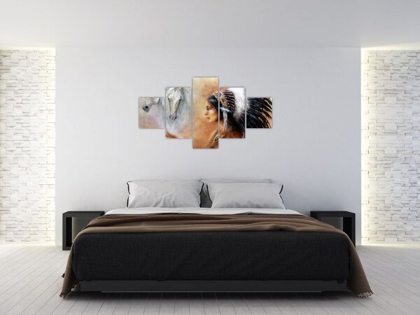 Obraz - Czary Indian (125x70 cm)