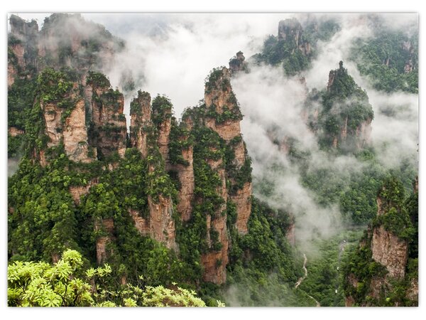 Obraz - Zhangjiajie National Park, Chiny (70x50 cm)