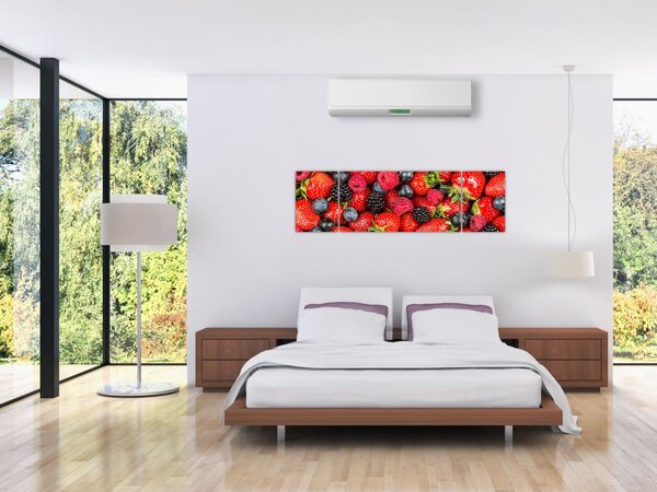 Obraz - Ładunek owoców (170x50 cm)