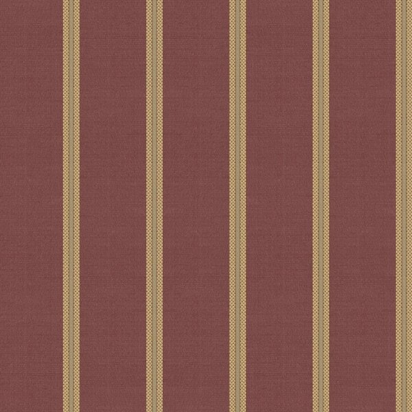 Noordwand Tapeta Classic Stripes, bordowa