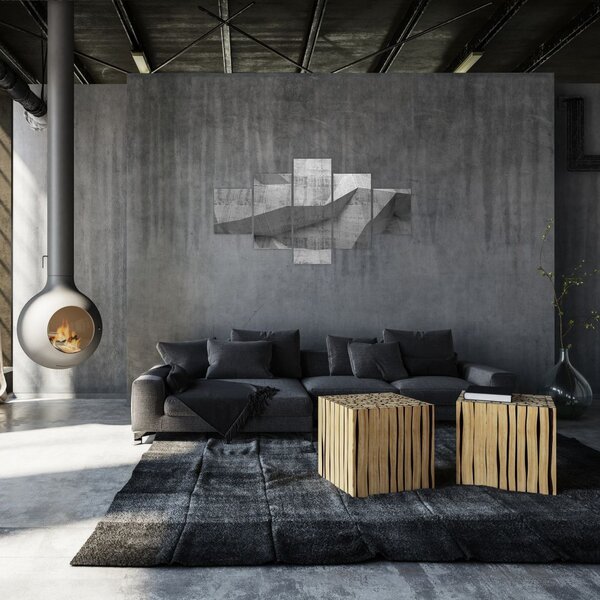 Obraz - ściana 3D (125x70 cm)