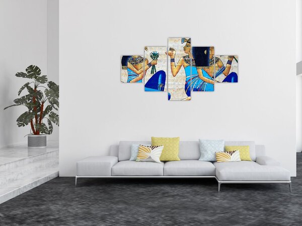 Obraz - Malarstwo egipskie (125x70 cm)