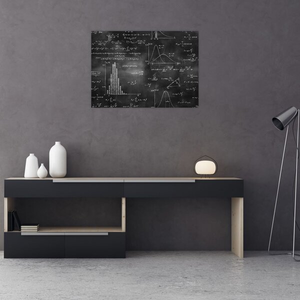 Obraz - Miłość do liczb (70x50 cm)