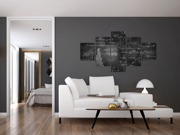 Obraz - Miłość do liczb (125x70 cm)