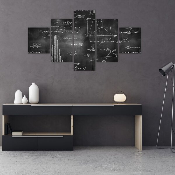Obraz - Miłość do liczb (125x70 cm)