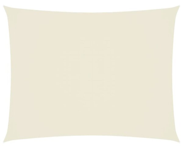 Żagiel ogrodowy, tkanina oxford, prostokątny, 2x3,5 m, kremowy