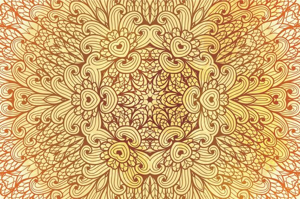 Tapeta złota etniczna mandala