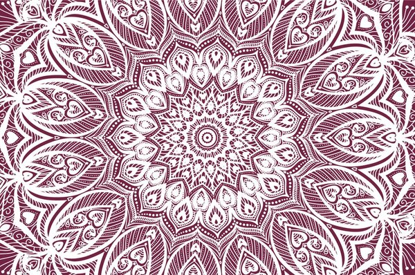 Tapeta Mandala harmonii na różowym tle