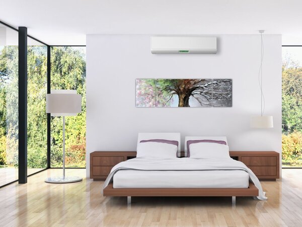 Obraz - Drzewo czterech pór roku (170x50 cm)
